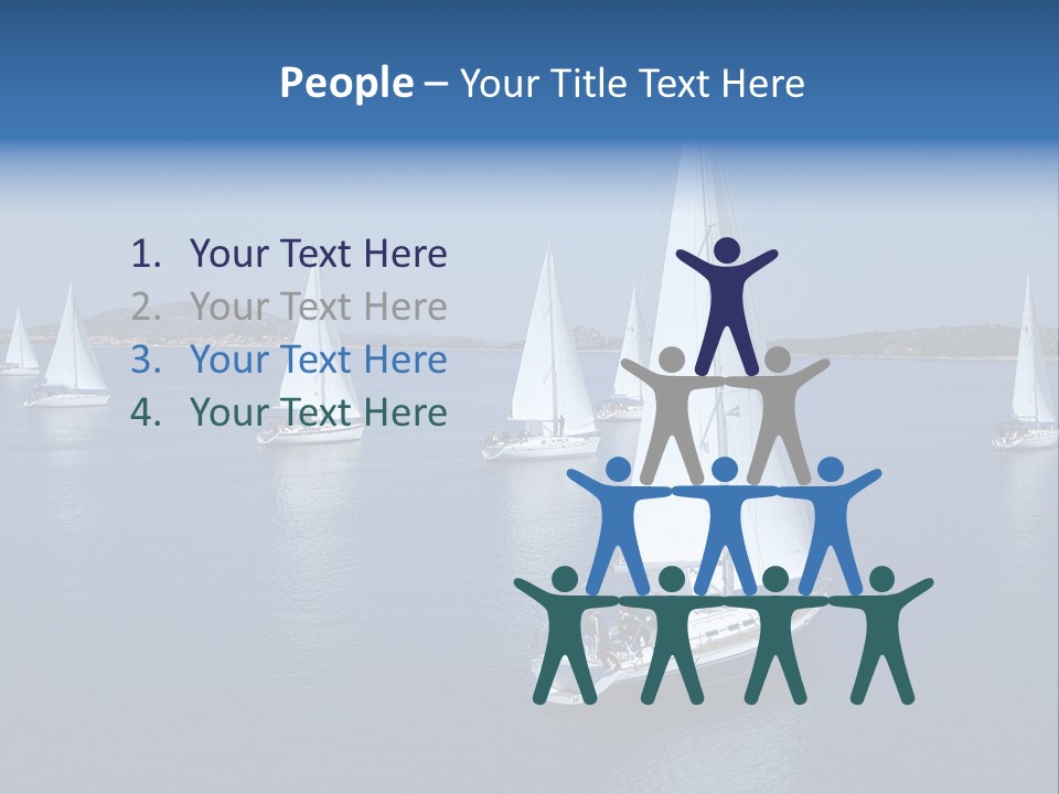 Freedom Nature Image PowerPoint Template