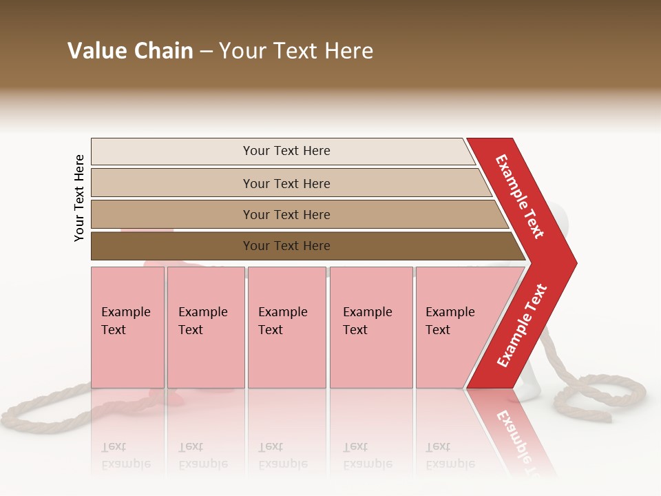 Business White Conflict PowerPoint Template