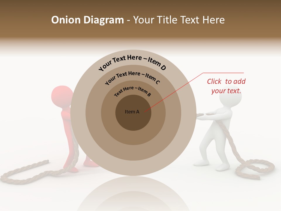 Business White Conflict PowerPoint Template