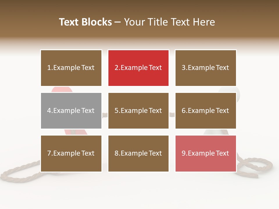 Business White Conflict PowerPoint Template
