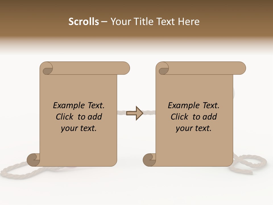 Business White Conflict PowerPoint Template