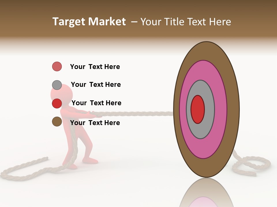 Business White Conflict PowerPoint Template