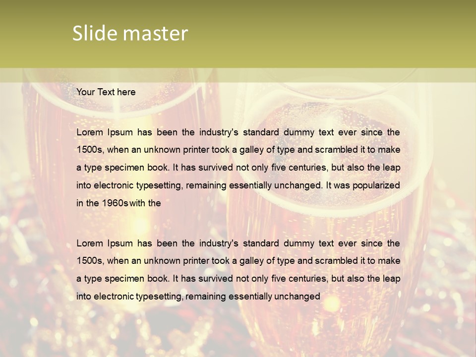 Star Christmas New PowerPoint Template