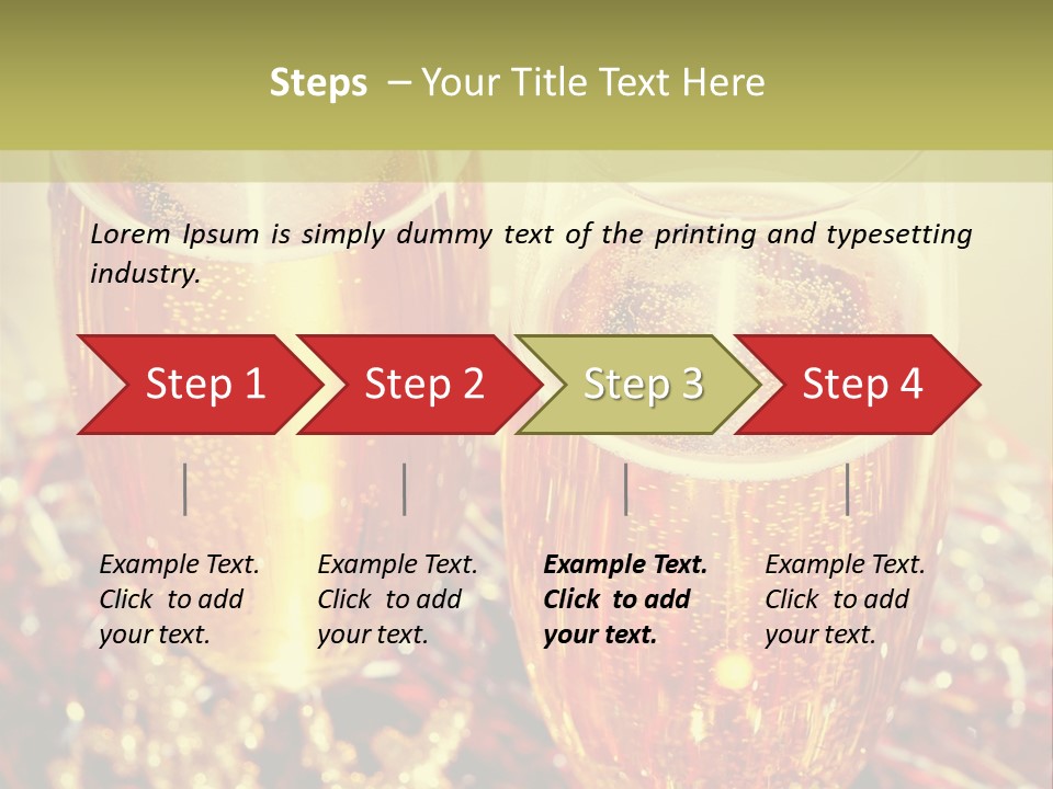 Star Christmas New PowerPoint Template