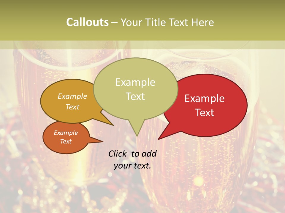 Star Christmas New PowerPoint Template