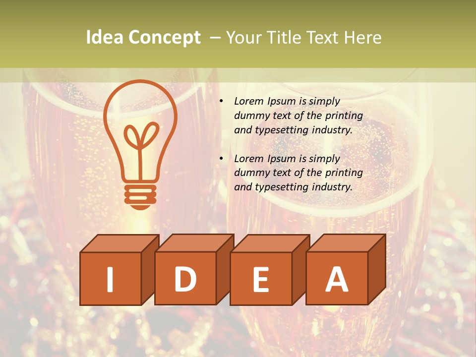 Star Christmas New PowerPoint Template