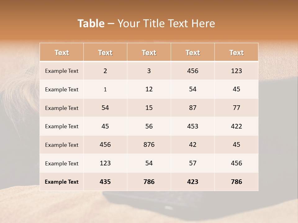 Child Businesswoman Wireless PowerPoint Template