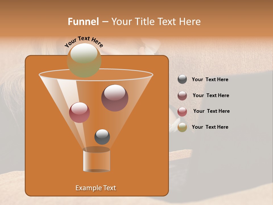 Child Businesswoman Wireless PowerPoint Template