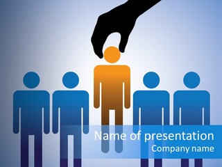 Hiring Candidate Illustration PowerPoint Template