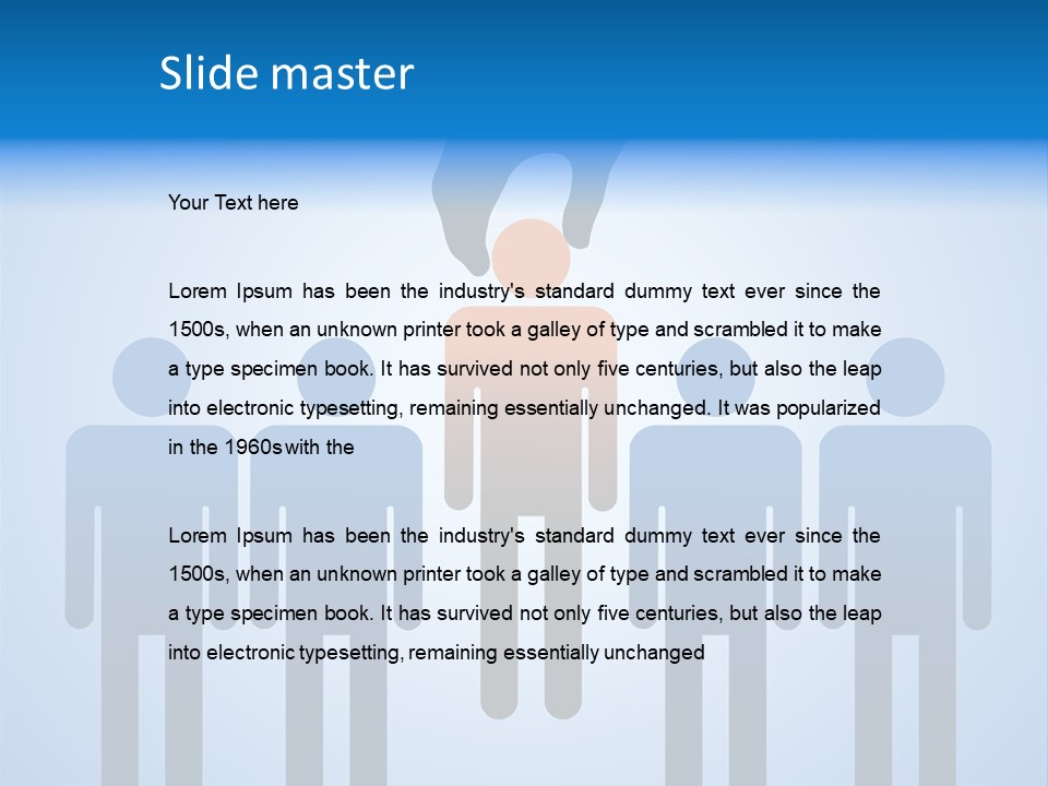Hiring Candidate Illustration PowerPoint Template