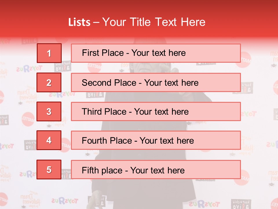 Barker Hanger Santa Monica Photograph PowerPoint Template