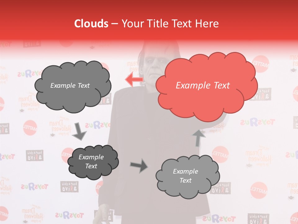Barker Hanger Santa Monica Photograph PowerPoint Template