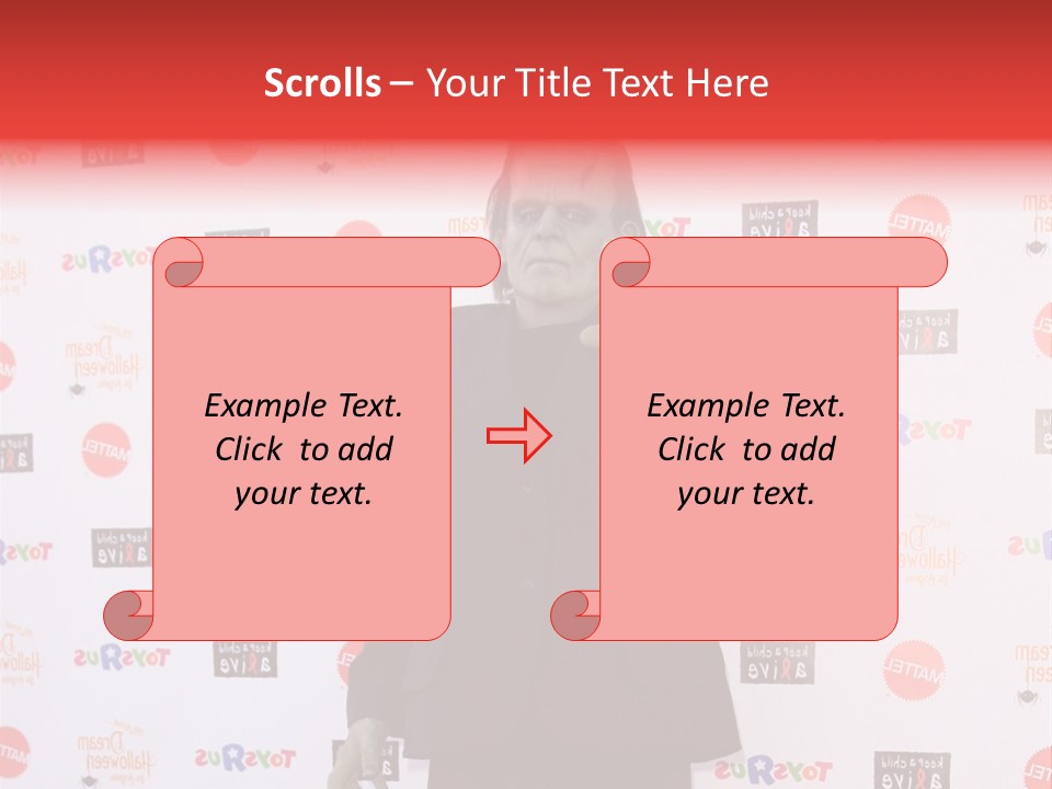 Barker Hanger Santa Monica Photograph PowerPoint Template