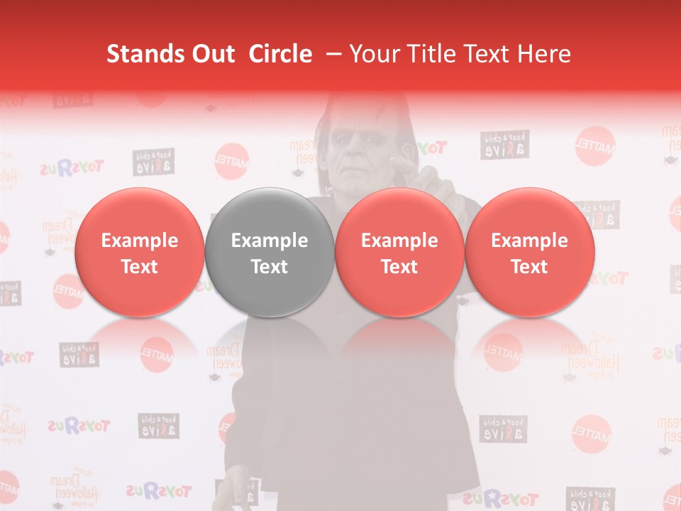 Barker Hanger Santa Monica Photograph PowerPoint Template