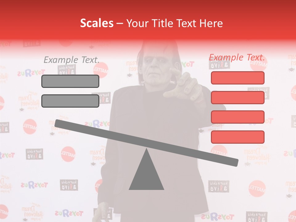 Barker Hanger Santa Monica Photograph PowerPoint Template