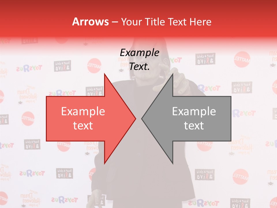 Barker Hanger Santa Monica Photograph PowerPoint Template