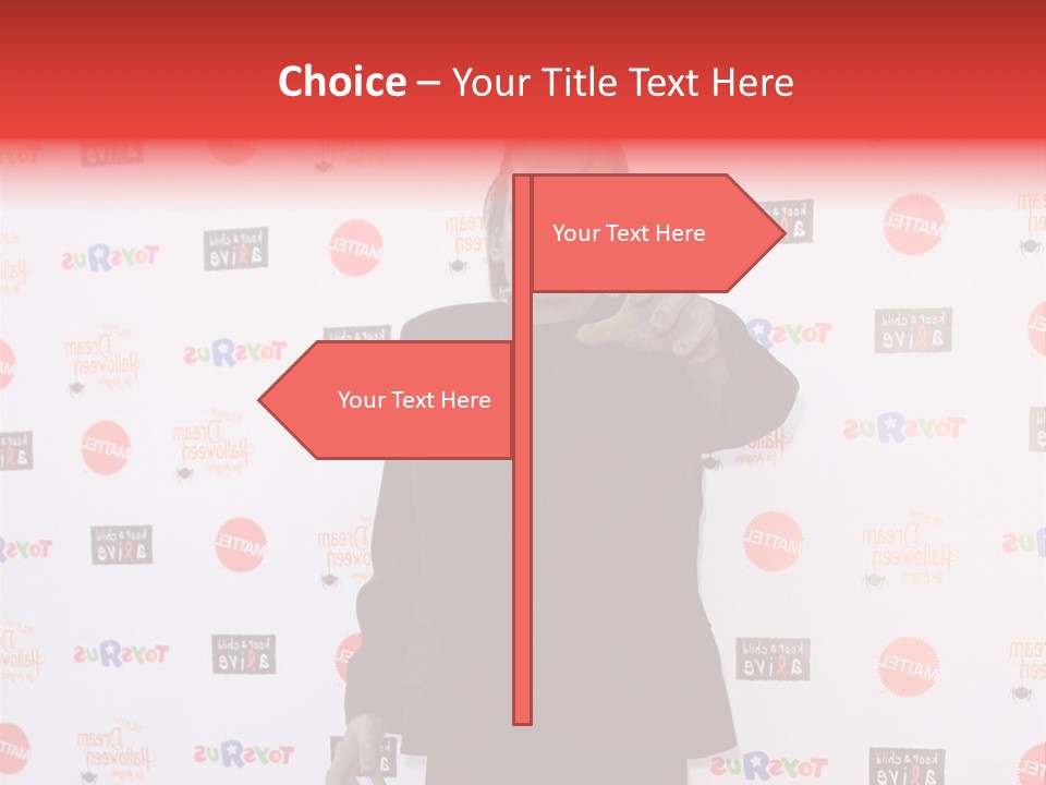 Barker Hanger Santa Monica Photograph PowerPoint Template