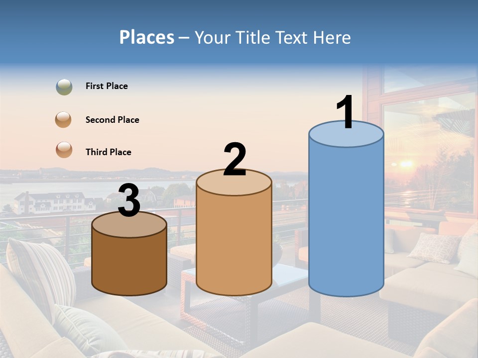 Soothing Outdoor Sunrise PowerPoint Template