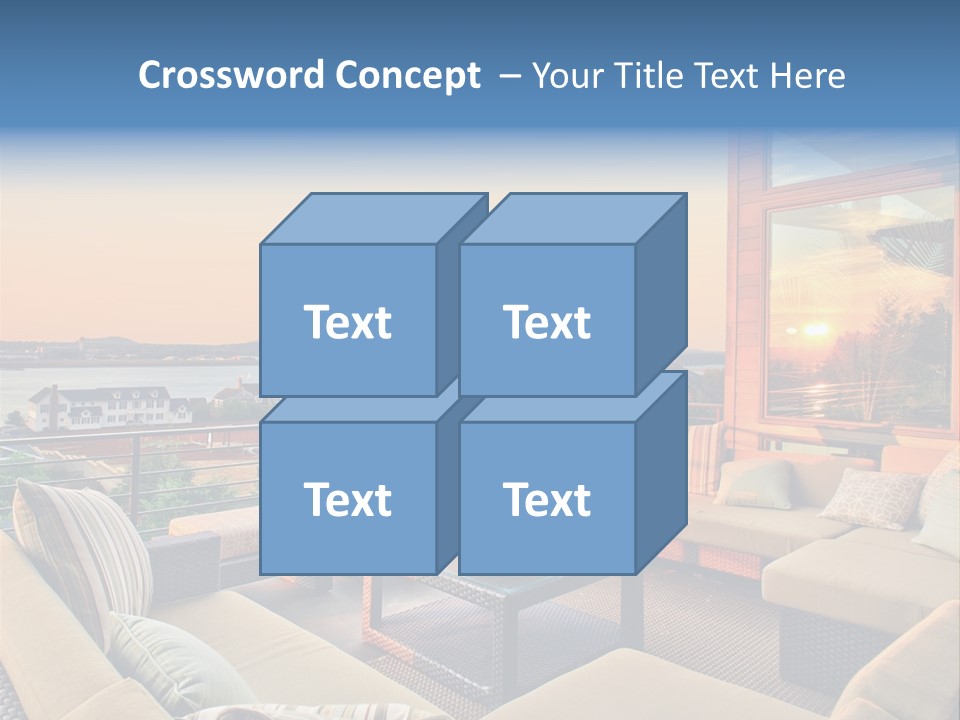 Soothing Outdoor Sunrise PowerPoint Template