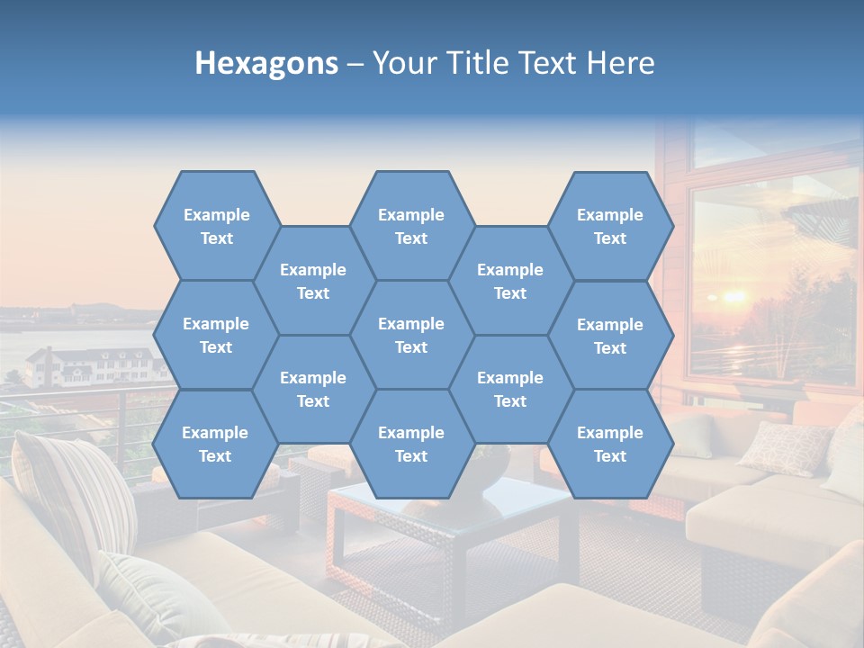 Soothing Outdoor Sunrise PowerPoint Template