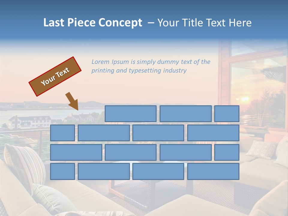 Soothing Outdoor Sunrise PowerPoint Template