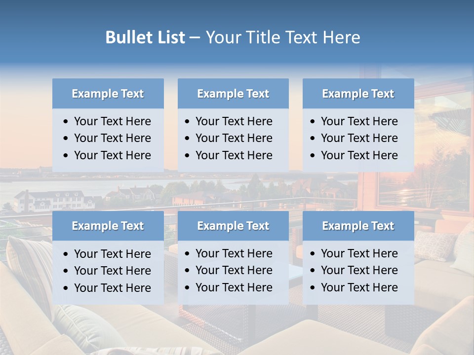 Soothing Outdoor Sunrise PowerPoint Template