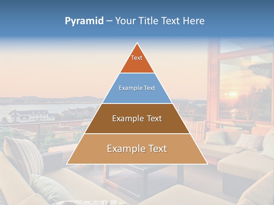 Soothing Outdoor Sunrise PowerPoint Template