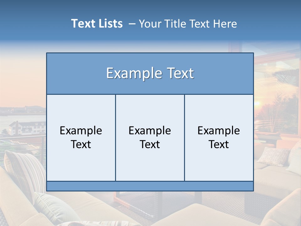 Soothing Outdoor Sunrise PowerPoint Template