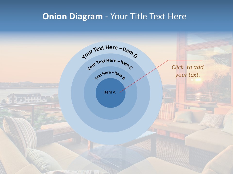 Soothing Outdoor Sunrise PowerPoint Template