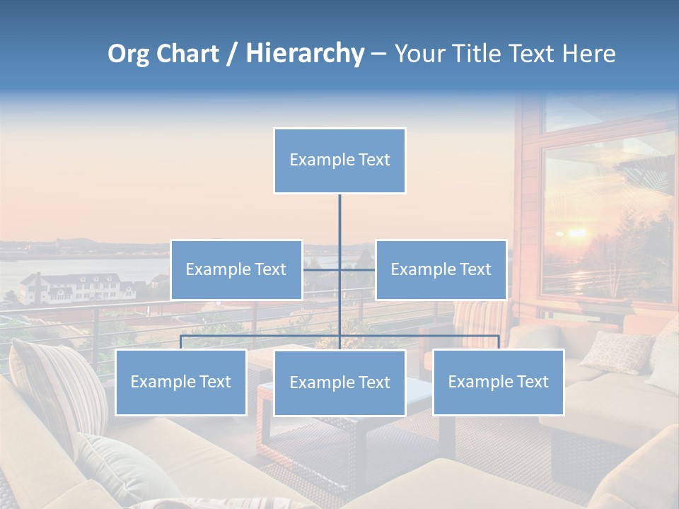 Soothing Outdoor Sunrise PowerPoint Template