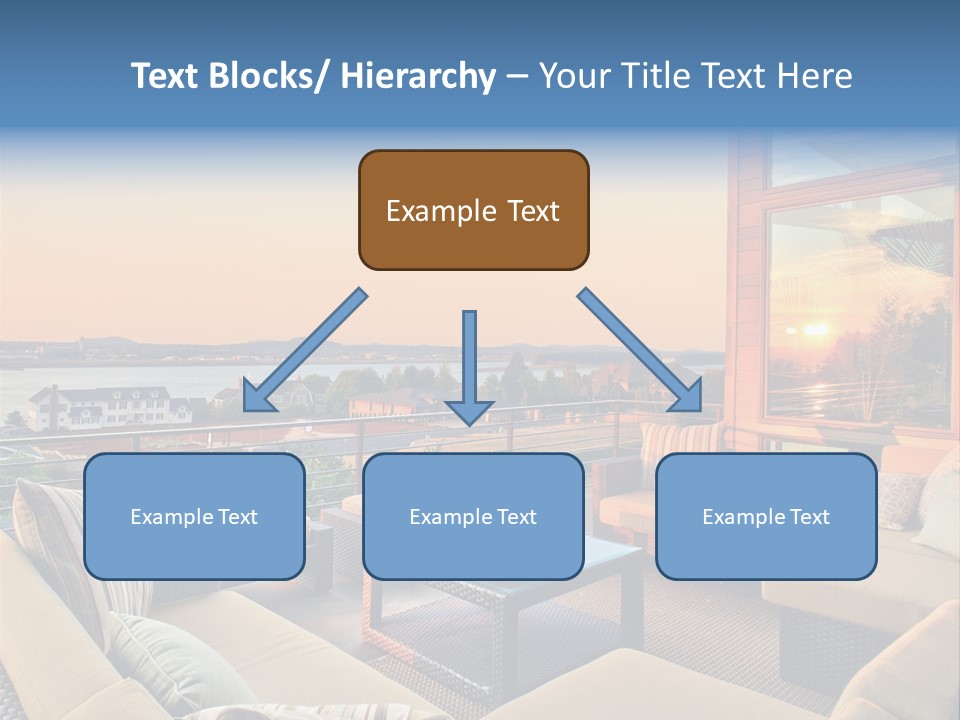Soothing Outdoor Sunrise PowerPoint Template