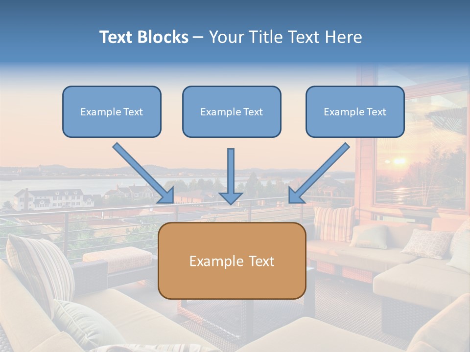 Soothing Outdoor Sunrise PowerPoint Template