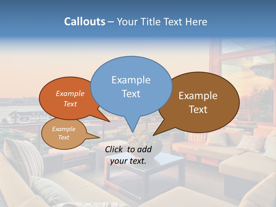 Soothing Outdoor Sunrise PowerPoint Template