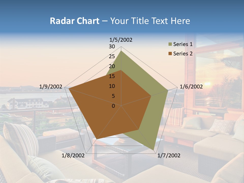 Soothing Outdoor Sunrise PowerPoint Template