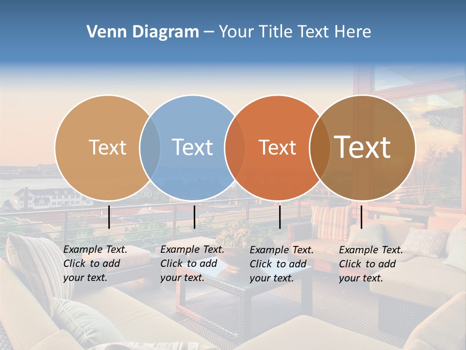 Soothing Outdoor Sunrise PowerPoint Template