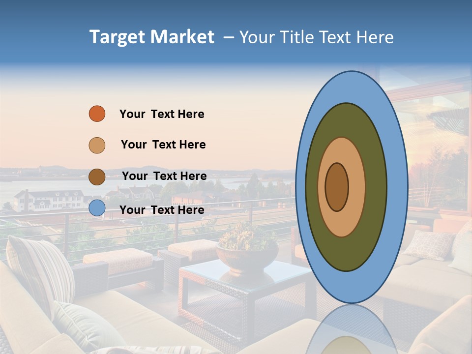 Soothing Outdoor Sunrise PowerPoint Template