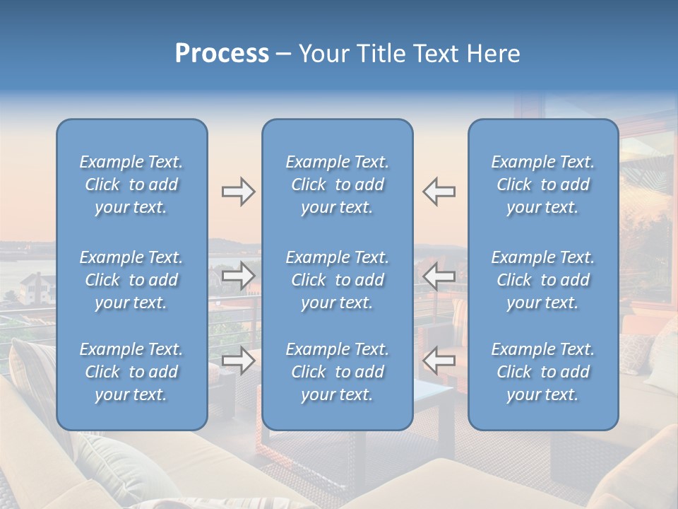 Soothing Outdoor Sunrise PowerPoint Template