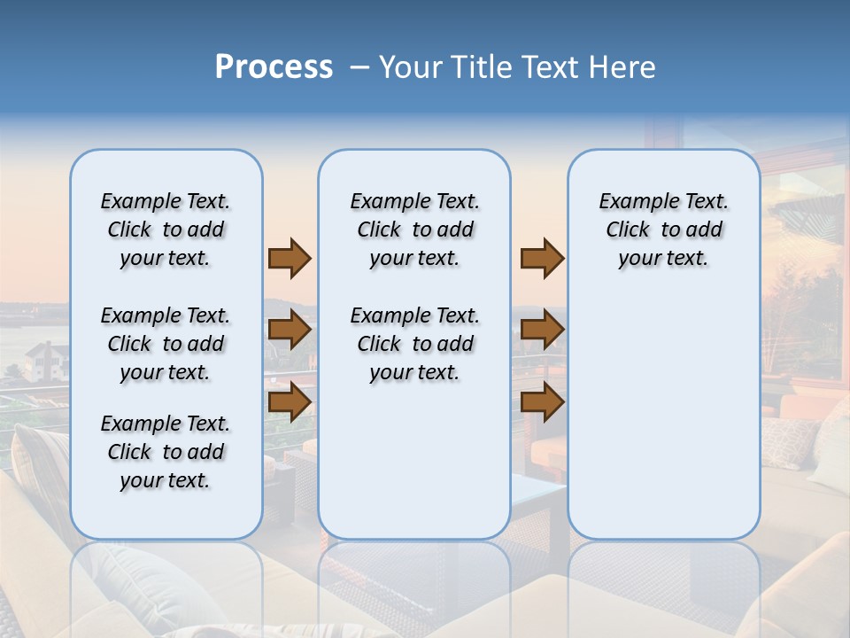Soothing Outdoor Sunrise PowerPoint Template