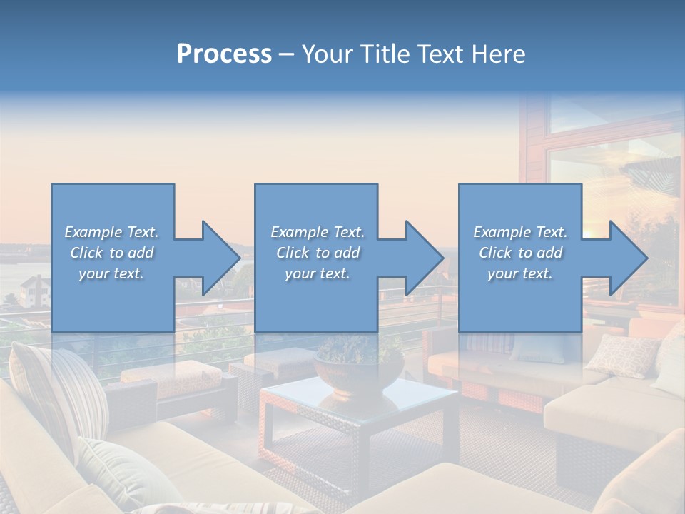 Soothing Outdoor Sunrise PowerPoint Template