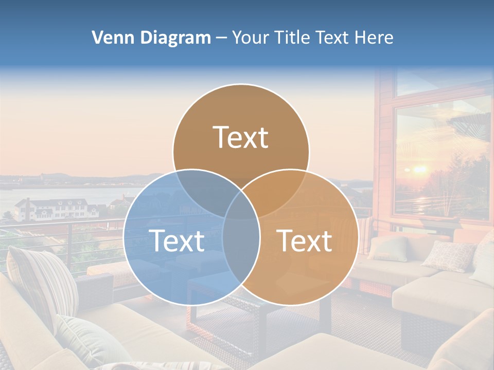 Soothing Outdoor Sunrise PowerPoint Template
