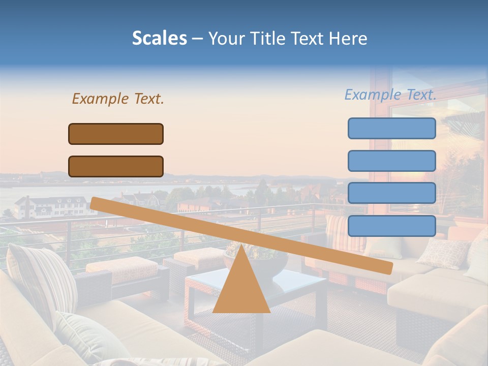 Soothing Outdoor Sunrise PowerPoint Template