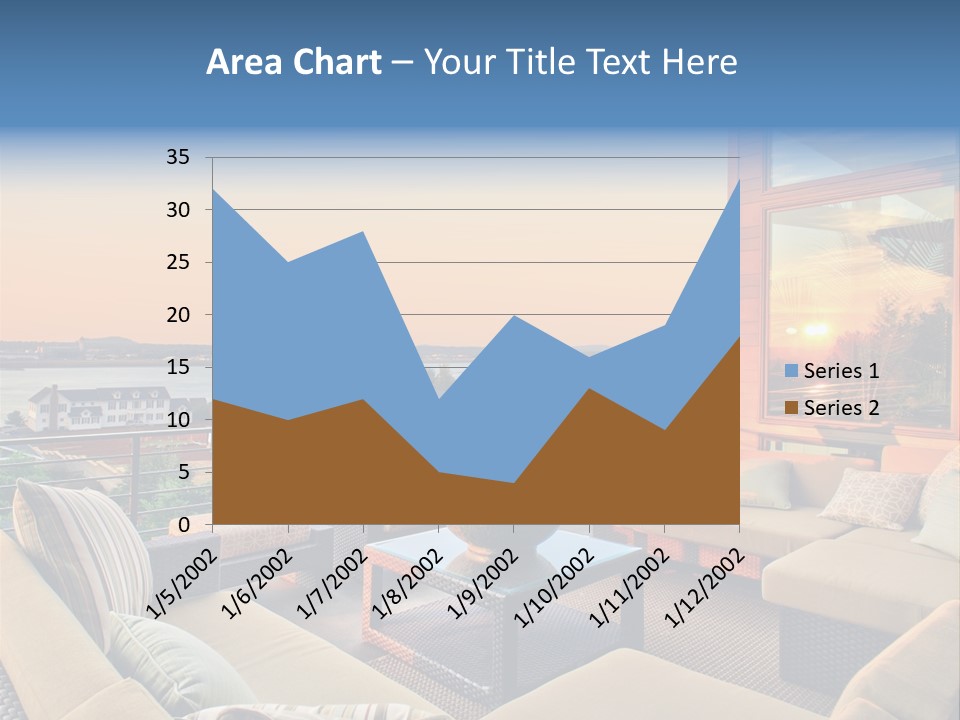 Soothing Outdoor Sunrise PowerPoint Template