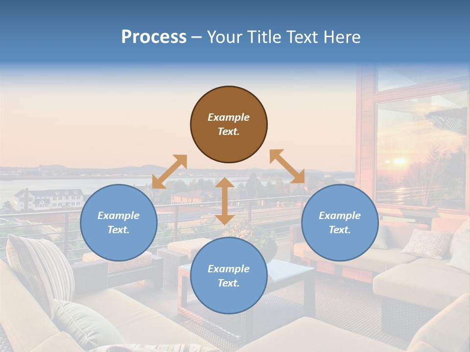 Soothing Outdoor Sunrise PowerPoint Template