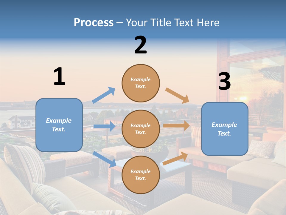Soothing Outdoor Sunrise PowerPoint Template