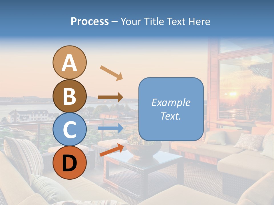 Soothing Outdoor Sunrise PowerPoint Template