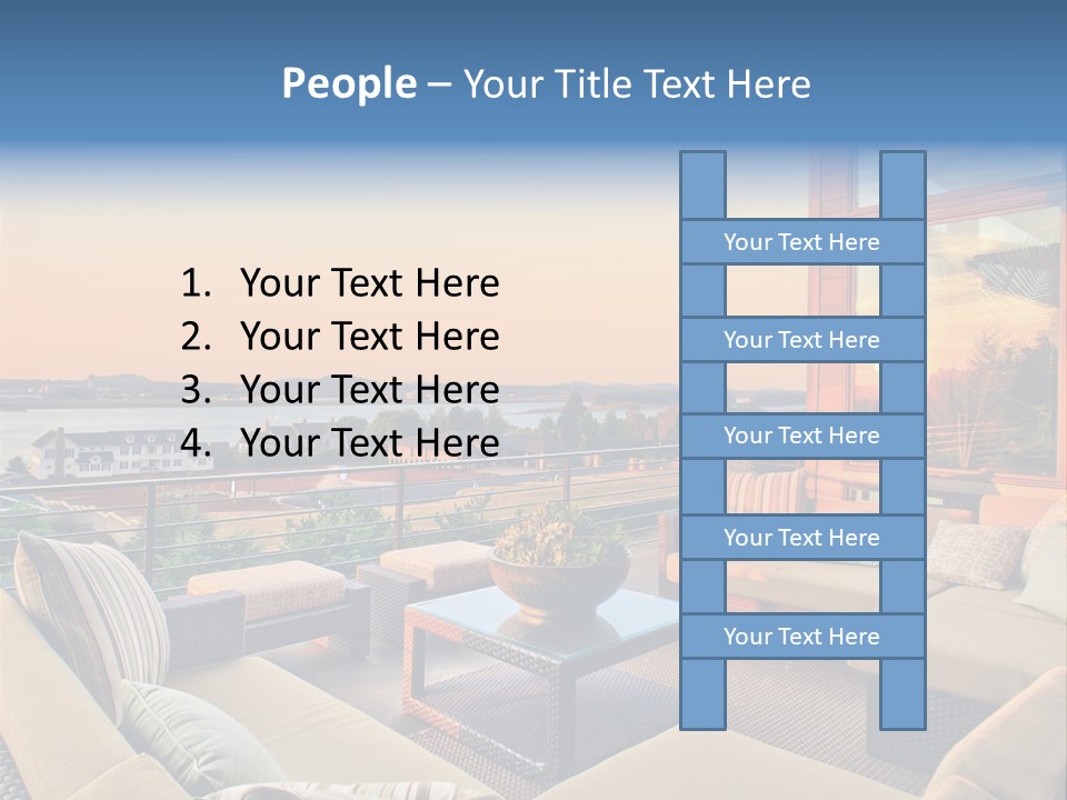 Soothing Outdoor Sunrise PowerPoint Template