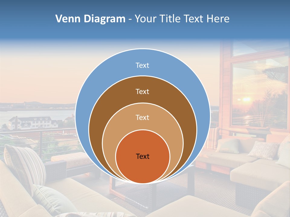 Soothing Outdoor Sunrise PowerPoint Template
