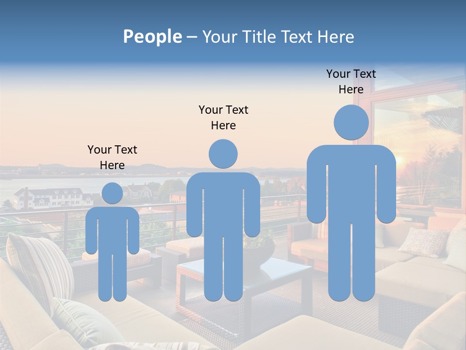 Soothing Outdoor Sunrise PowerPoint Template