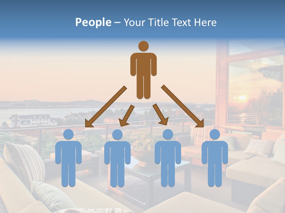 Soothing Outdoor Sunrise PowerPoint Template