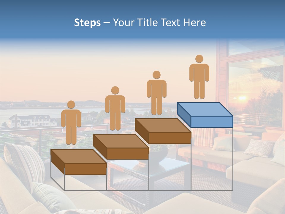 Soothing Outdoor Sunrise PowerPoint Template